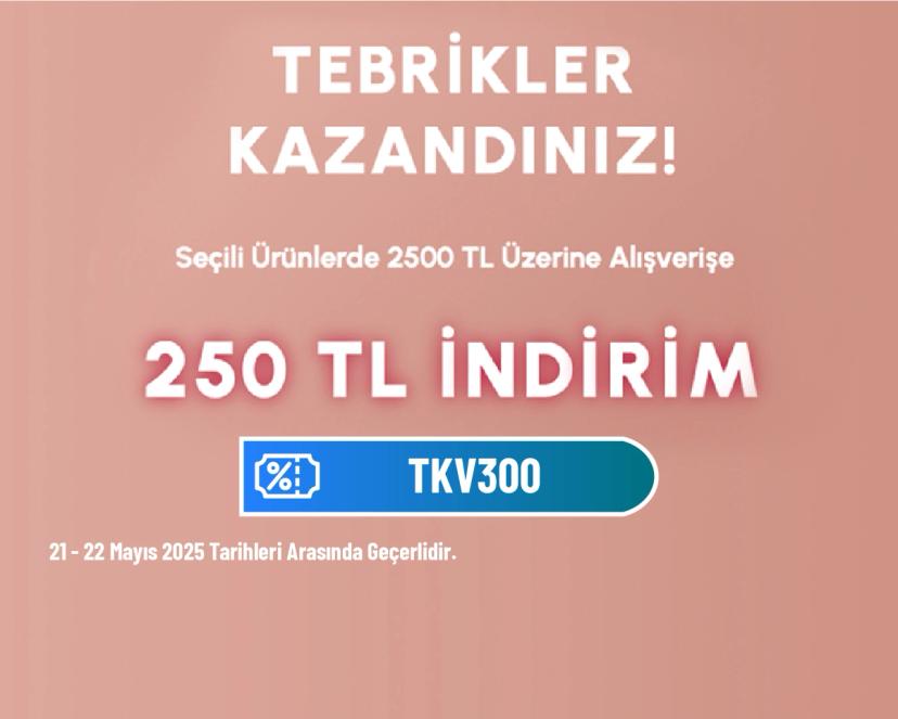 Karaca İndirim Kodu - 2.500 TL ve Üzeri Alışverişlerde Geçerli 300 TL Karaca Kupon Kodu  (21 Mayıs) 