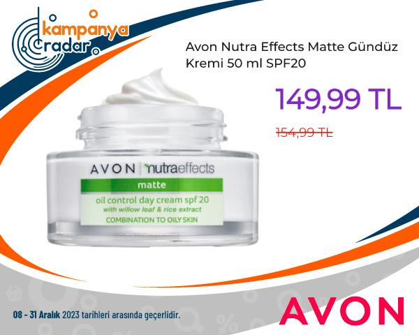 Avon Nutra Effects Matte Gündüz Kremi İndirimi