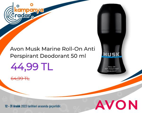 Avon Musk Marine Roll-On Anti Perspirant Deodorant İndirimi