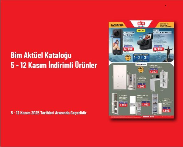 Bim Aktüel Kataloğu - 5 - 12 Kasım İndirimli Ürünler