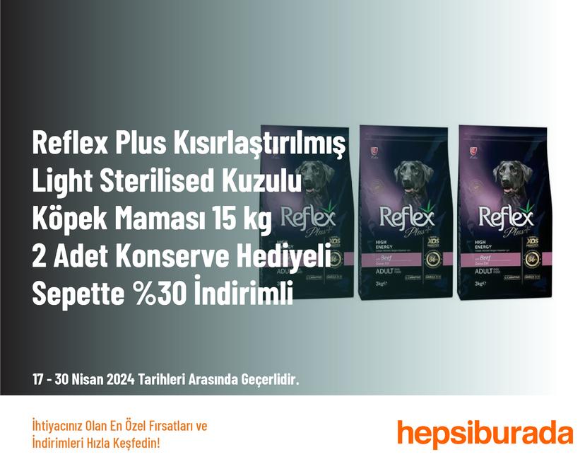 Reflex Plus Yüksek Aktiviteli Dana Etli Yetişkin Köpek Maması 3 Kg 3 Adet Sepette %30 İndirimli