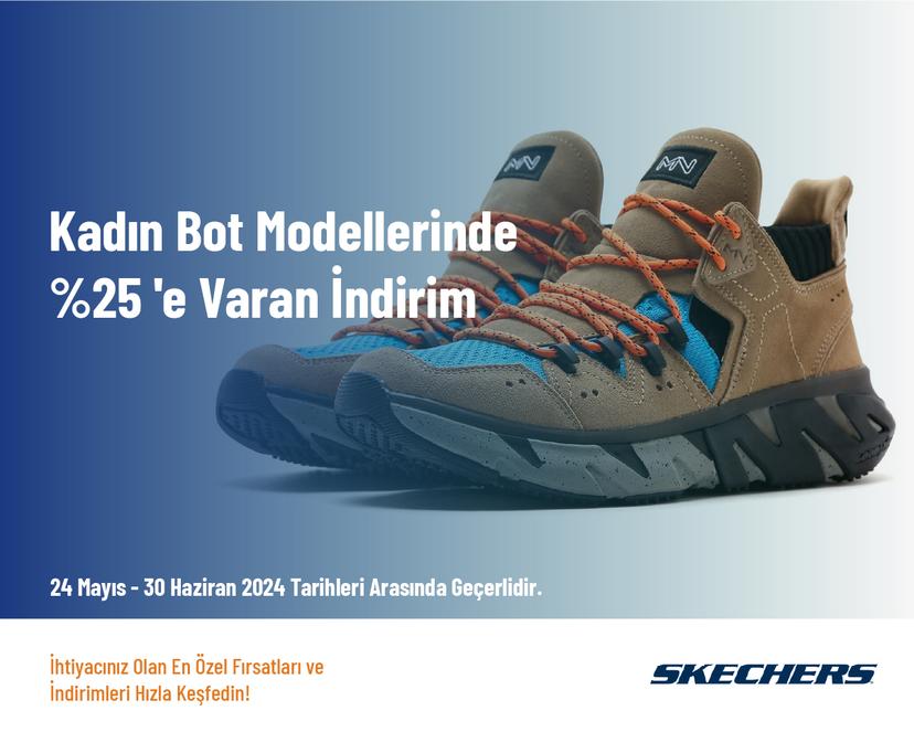 Kadın Bot Modellerinde %25 'e Varan İndirim