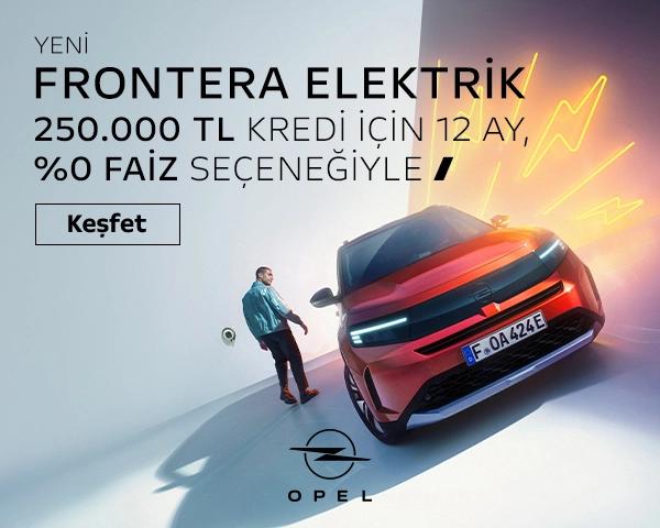 Yeni Opel Frontera Elektrik