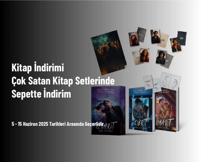 Kitap İndirimi - Çok Satan Kitap Setlerinde Sepette İndirim