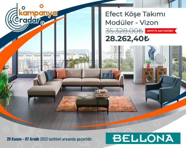 Bellona Efect Köşe Takımı Modüler İndirimi