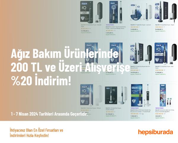 Ağız Bakım Ürünlerinde 200 TL ve Üzeri Alışverişe %20 İndirim