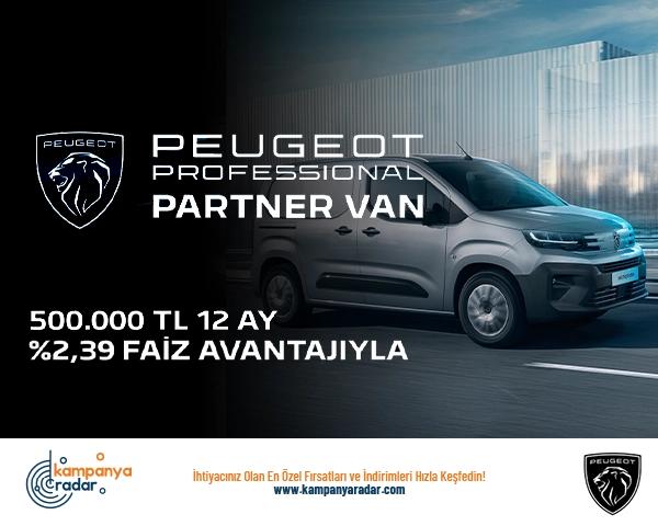 Yeni̇ Peugeot Partner Van