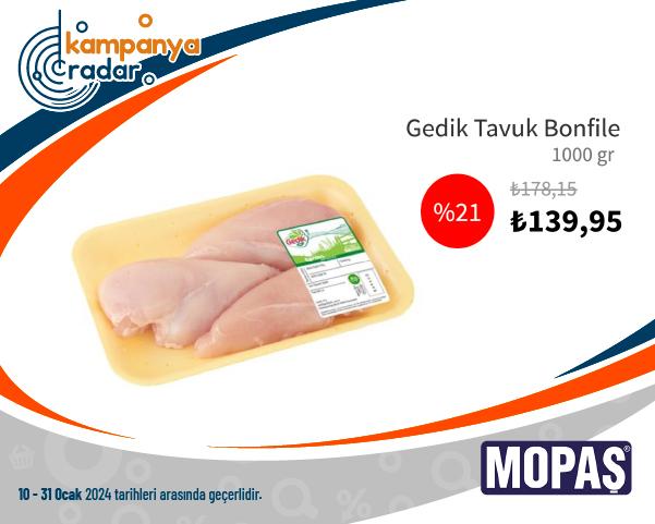 Mopaş Gedik Tavuk Bonfile