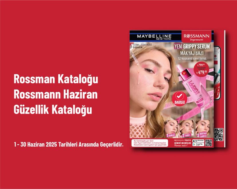 Rossman Kataloğu - Rossmann Haziran Güzellik Kataloğu