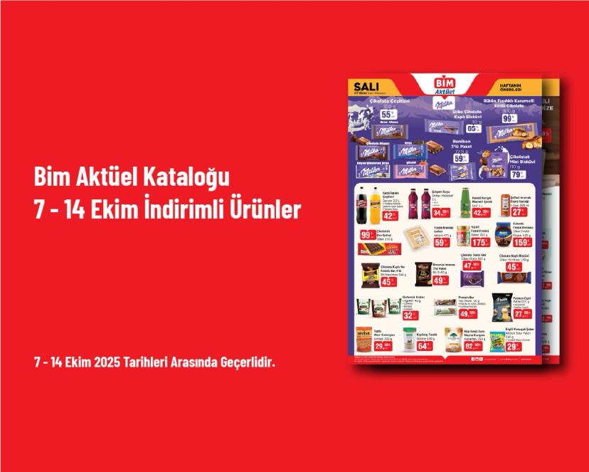 Bim Aktüel Kataloğu - 7 - 14 Ekim İndirimli Ürünler