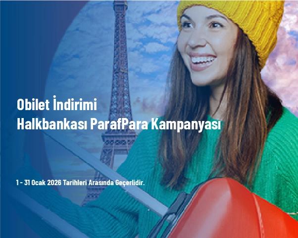 Obilet İndirimi - Halkbankası ParafPara Kampanyası