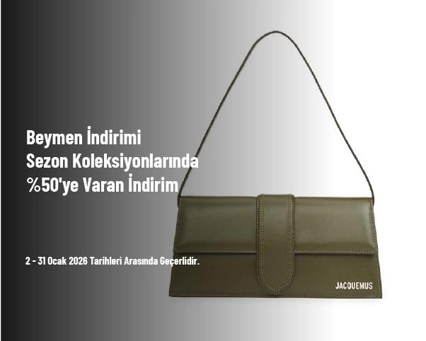 Beymen İndirimi - Sezon Koleksiyonlarında %50'ye Varan İndirim