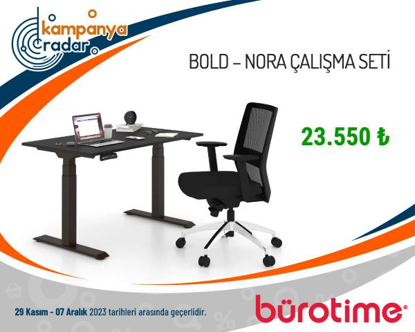 Bürotime Bold – Nora Çalışma Seti İndirimi