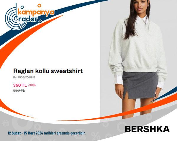 Bershka Reglan Kollu Sweatshirt