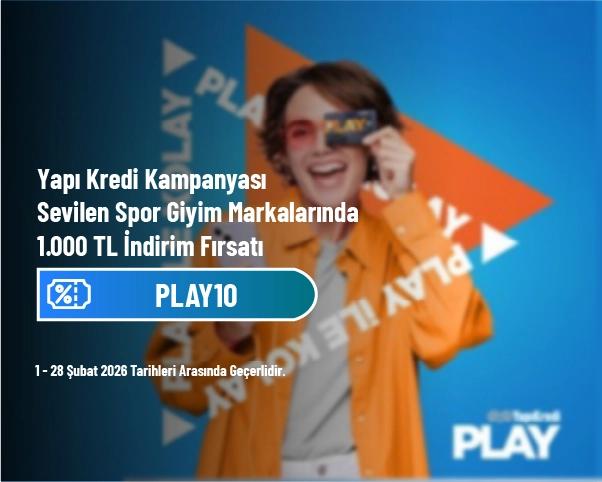 Yapı Kredi Kampanyası - Sevilen Spor Giyim Markalarında 1.000 TL İndirim Fırsatı