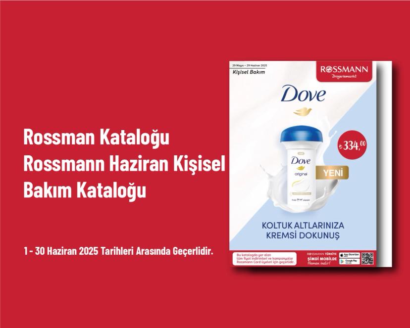 Rossman Kataloğu - Rossmann Haziran Kişisel Bakım Kataloğu