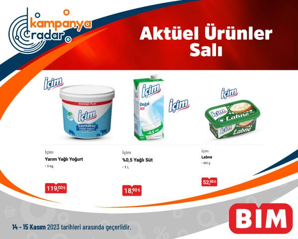 Bim Aktüel Ürünler 14 kasım Salı