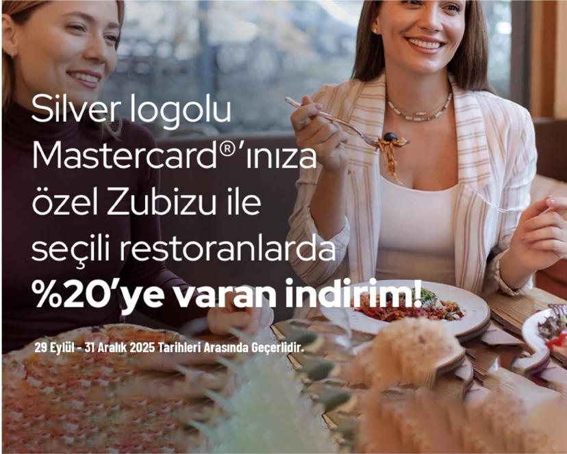 Odeabank Kampanyası - ZUBİZU ile Seçili Restoranlarda %20 İndirim
