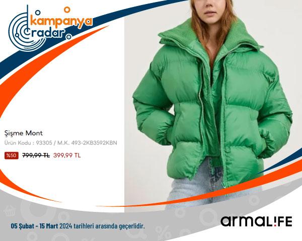 Arma Life Şişme Mont İndirimde