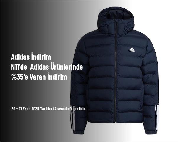 Adidas İndirimi - N11'de  Adidas Ürünlerinde %35'e Varan İndirim