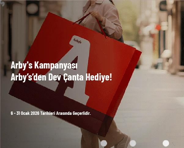 Arby's Kampanyası - Arby’s’den Dev Çanta Hediye
