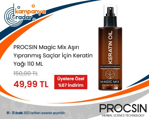 PROCSIN Magic Mix Aşırı Yıpranmış Saçlar İçin Keratin Yağı İndirimi