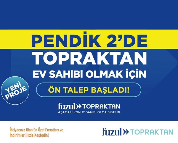 Pendik 2’de Topraktan Ev Sahibi Olmak İçin Ön Talep Başladı