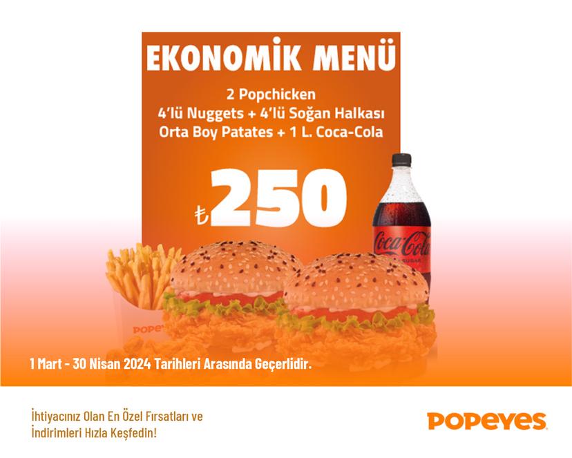 2 Kişilik Ekonomik Menü 250 TL'den Başlayan Fiyatlarla