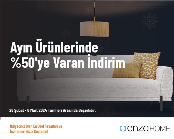 Ayın Ürünlerinde %50'ye Varan İndirim
