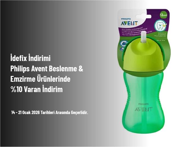 İdefix İndirimi - Philips Avent Beslenme & Emzirme Ürünlerinde %10 Varan İndirim