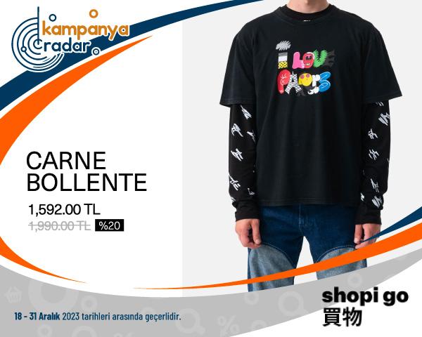 Shopigo Carne Bollente I Love Paris T-Shirt İndirimi