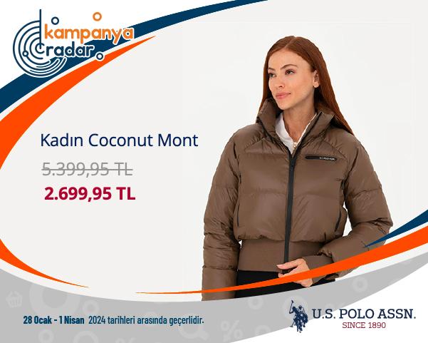 U.s.Polo Assn Kadın Coconut Mont İndirimi