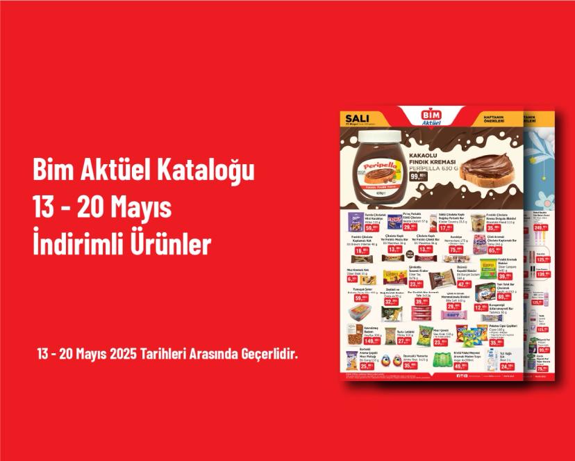 Bim Aktüel Kataloğu - 13 - 20 Mayıs İndirimli Ürünler