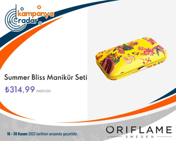 Oriflame Summer Bliss Manikür Seti İndirimi