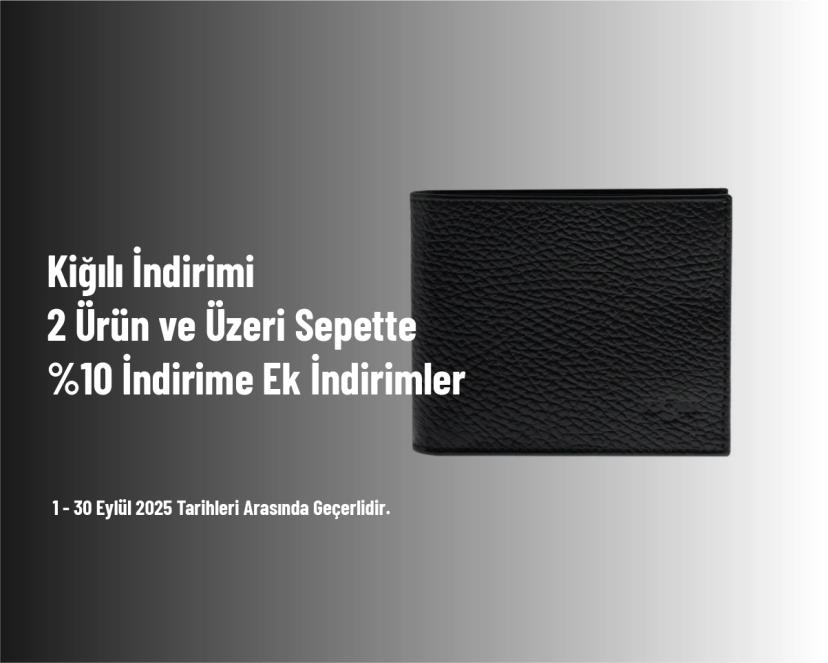 Kiğılı İndirimi - 2 Ürün ve Üzeri Sepette %10 İndirime Ek İndirimler