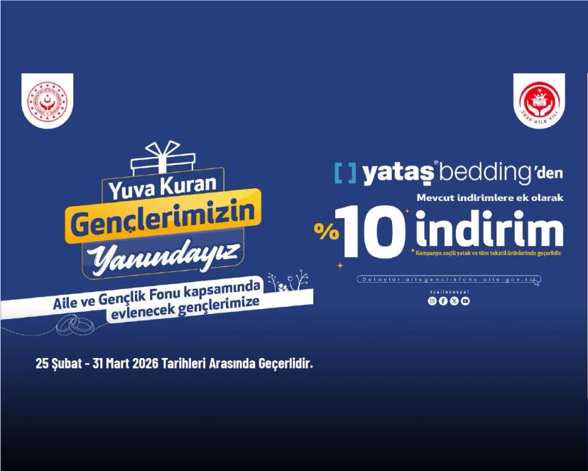 Yataş Kampanyası - Yataş Bedding'den Mevcut İndirimlere Ek Olarak %10 İndirimli