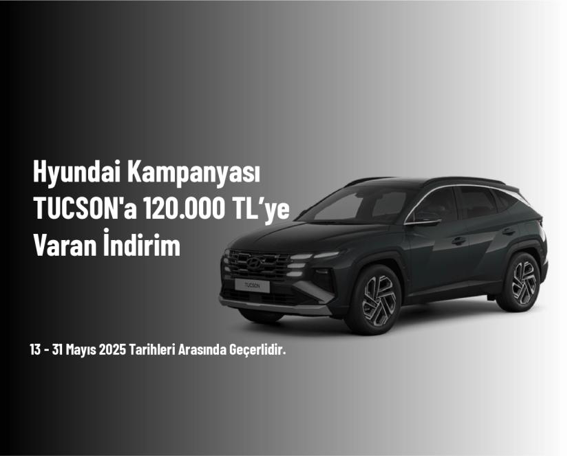 Hyundai Kampanyası - TUCSON'a 120.000 TL’ye Varan İndirim