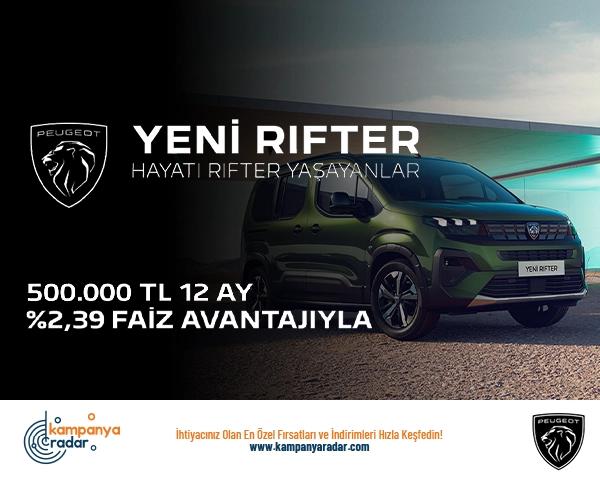 Yeni Peugeot Rifter