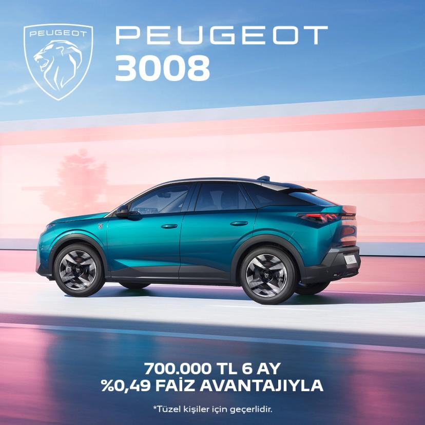 3008 : PEUGEOT 3008, Mart Ayına Özel Avantajlarla