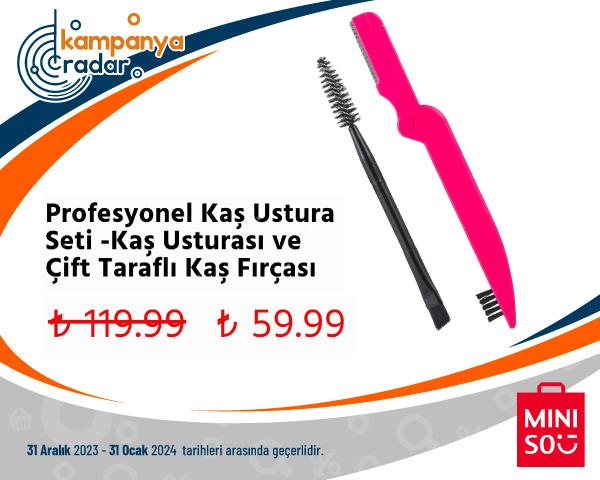 Miniso Profesyonel Kaş Ustura Seti İndirimi