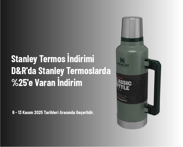 Stanley Termos İndirimi - D&R'da Stanley Termoslarda %25'e Varan İndirim