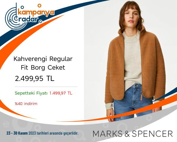 Kahverengi Regular Fit Borg Ceket Black Friday İndirimleri