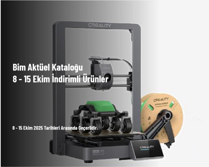 Bim Aktüel Kataloğu - 8 - 15 Ekim İndirimli Ürünler