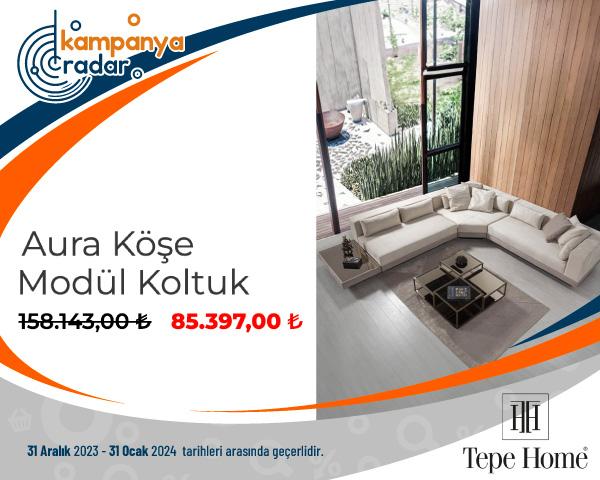 Tepehome Aura Köşe Modül Koltuk İndirimi