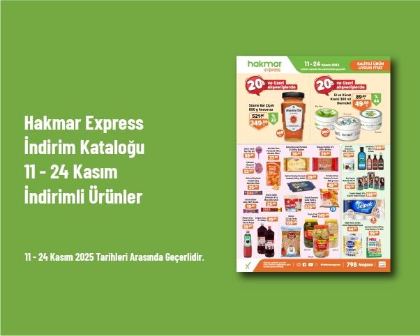 Hakmar Express İndirim Kataloğu - 11 - 24 Kasım İndirimli Ürünler