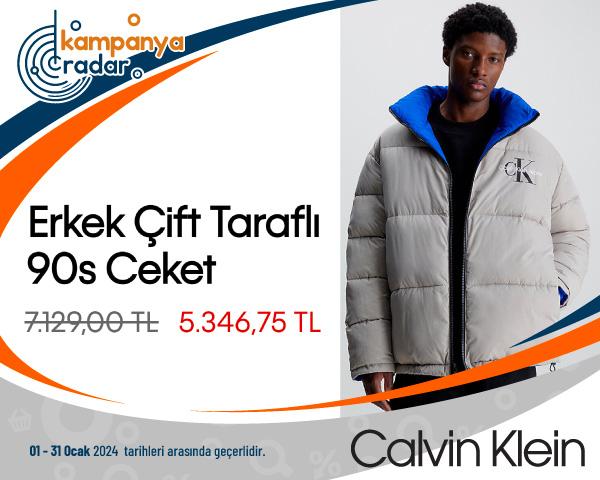 Calvin klein Erkek Çift Taraflı 90s Ceket İndirmi