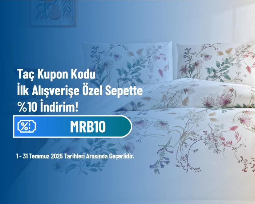Taç Kupon Kodu - İlk Alışverişe Özel Sepette %10 İndirim!