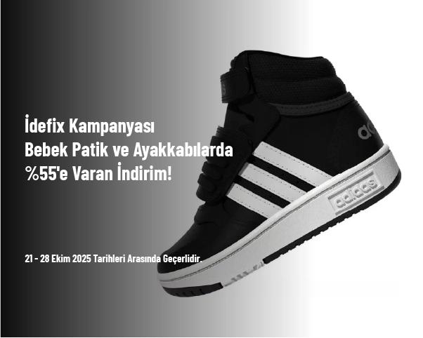 İdefix Kampanyası - Bebek Patik ve Ayakkabılarda %55'e Varan İndirim!