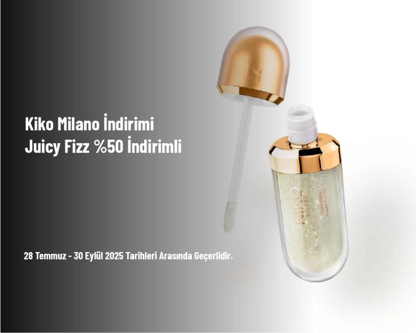 Kiko Milano İndirimi - Juicy Fizz %50 İndirimli