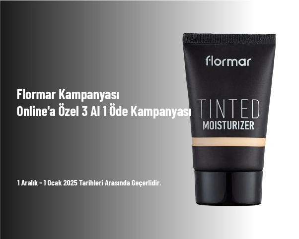 Flormar Kampanyası - Online'a Özel 3 Al 1 Öde Kampanyası